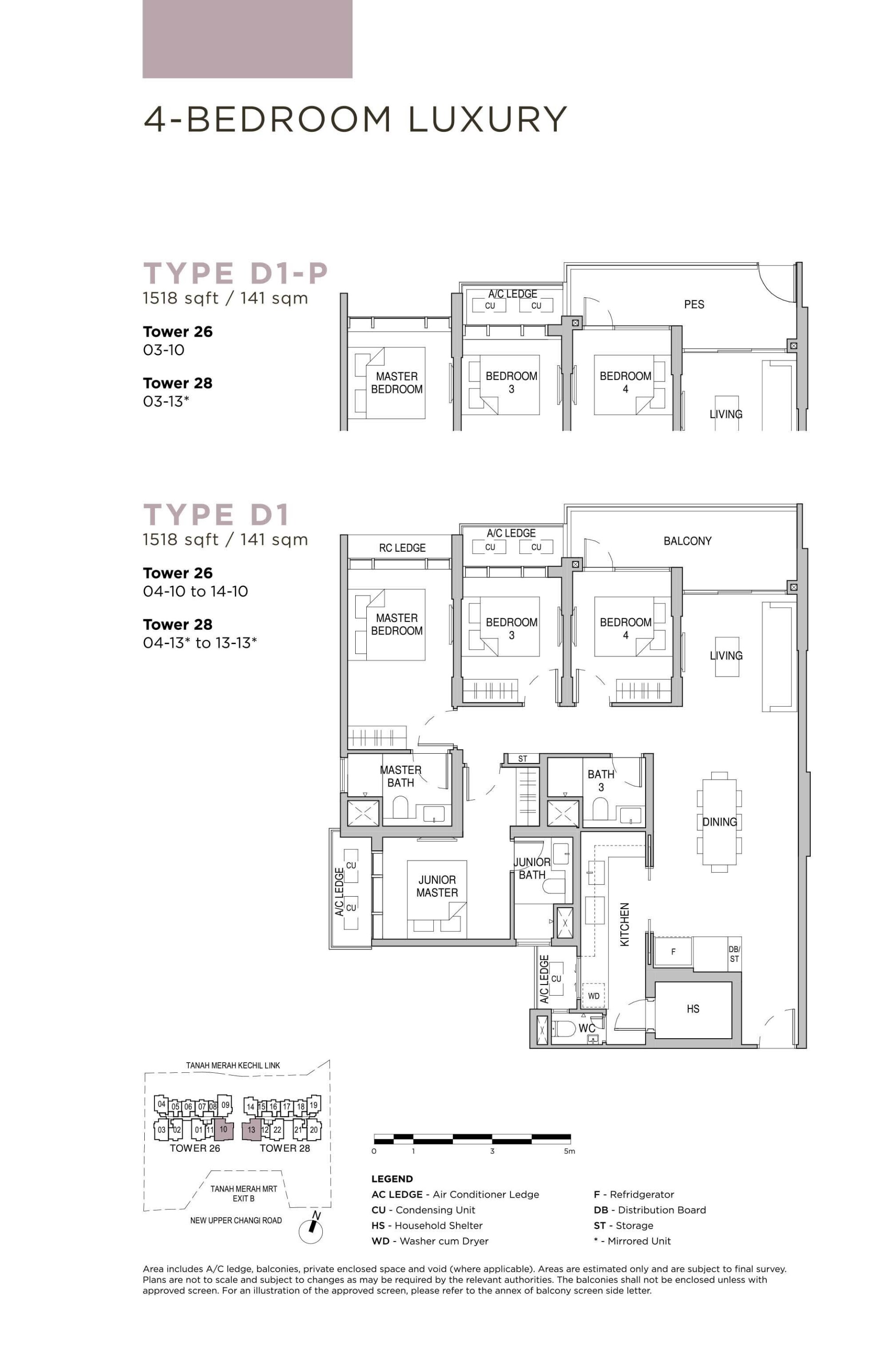 Sceneca Residence floorplan